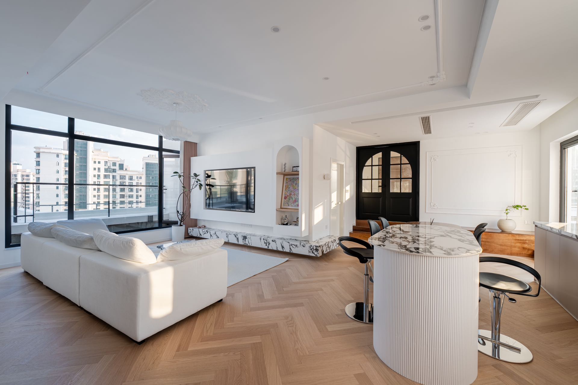 Commercial Office Building Workspace